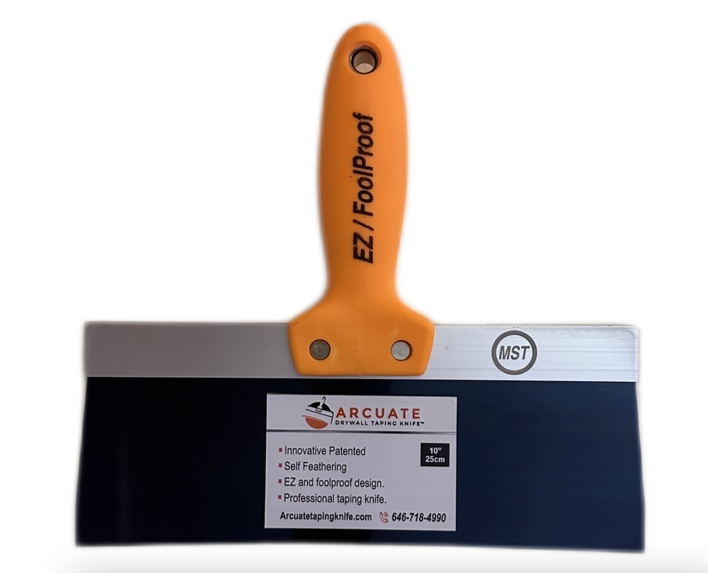 Arcuate 10" Blue-Steel Taping Knife
