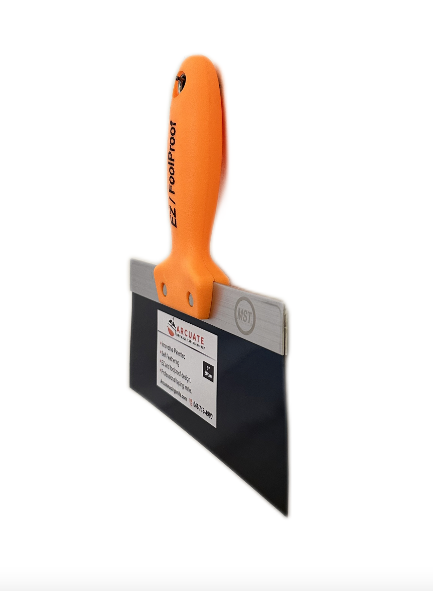 Arcuate 8" Blue-Steel Taping Knife