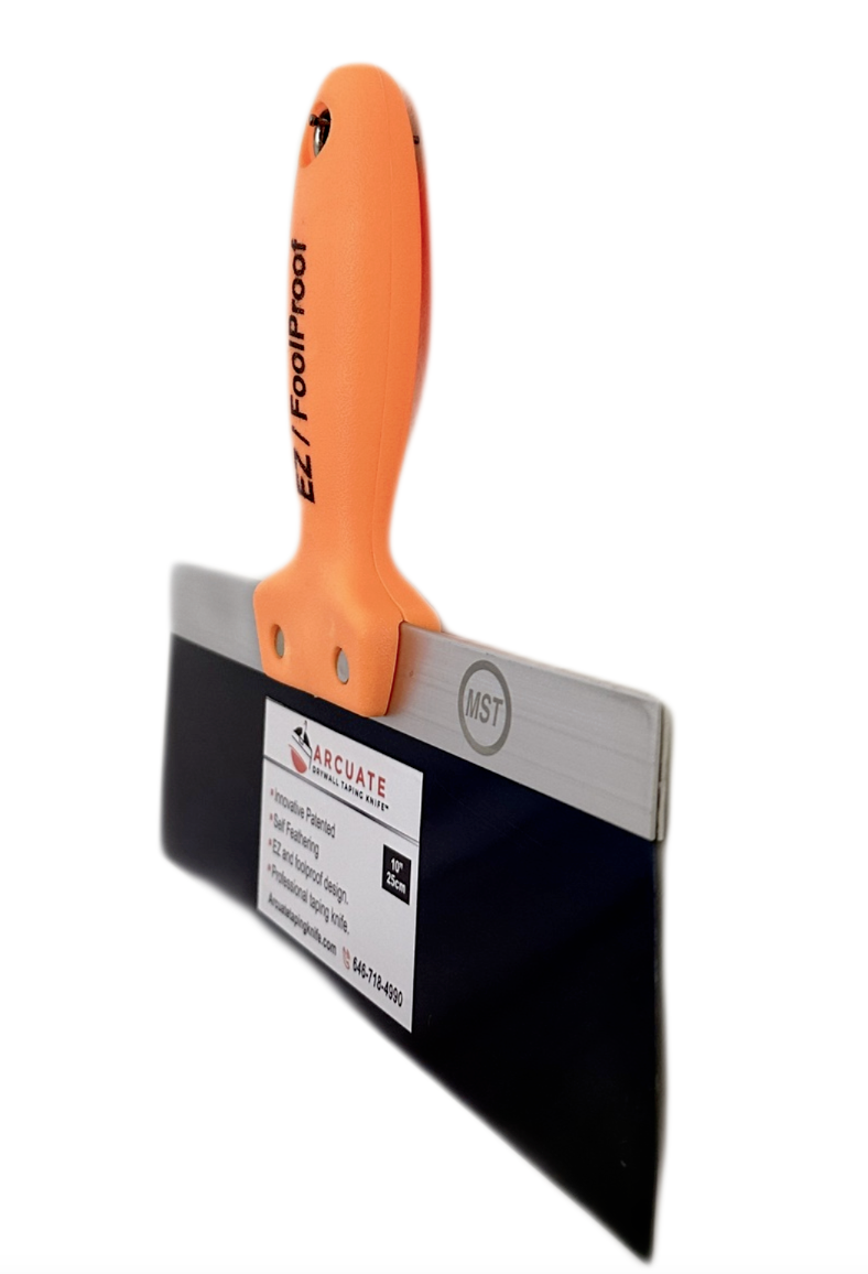 Arcuate 10" Blue-Steel Taping Knife